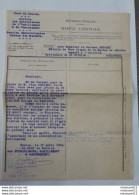 2 Notes De La Marine Nationale Du Port De Toulon Sur Une Demande De Kilos De Haricots En 1916 Et 1919 ?... Lot185 . - 1914-18
