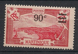 MARTINIQUE - 1924-27 - N°YT. 114 - Fort De France 90c Sur 75c - Neuf Luxe ** / MNH / Postfrisch - Neufs