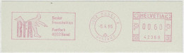 Schweiz / Helvetia 1995, Freistempel / EMA / Meterstamp Basler Freizeitaktion Basel, Loisirs / Leisure Time - Altri & Non Classificati