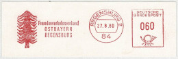 Deutsche Bundespost 1980, Freistempel / EMA / Meterstamp Fremdenverkehrsverband Ostbayern Regensburg - Otros & Sin Clasificación