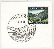 Belgien / Belgique 1969, Ortswerbestempel Vielsalm, Centre Touristique - Altri & Non Classificati