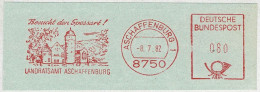 Deutsche Bundespost 1983, Freistempel / EMA / Meterstamp Landratsamt Aschaffenburg, Spessart - Otros & Sin Clasificación