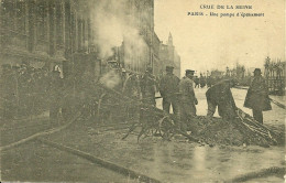 75  PARIS - UNE POMPE D' EPUISEMENT (ref 7073) - De Overstroming Van 1910