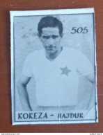 #12     Rare Football Card - BERNARD VUKAS FC NK Hajduk Split Croatia - Yugoslavia - Sonstige & Ohne Zuordnung