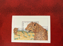 SIERRA LEONE 1987 Bloc 1v Neuf MNH ** YT BF 68 Mammals Säugetiere Mammiferi Mammifère - Big Cats (cats Of Prey)