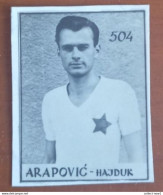 #12 Rare Football Card - KRESIMIR ARAPOVIC FC NK Hajduk Split Croatia - Yugoslavia - Otros & Sin Clasificación