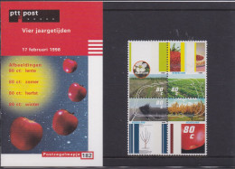 NEDERLAND, 1998, MNH Zegels In Mapje, Vier Jaargetijden Zegels , NVPH Nrs. 1749-1750, Scannr. M182 - Neufs