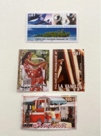 POLYNESIE 2004 4 V Neuf YT 708 710 711 712   POLYNESIAr - Unused Stamps