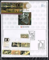 1992  World Columbian Stamp Expo  Chicage   Overprinted Endangered Species Sheetlet, Wetlands Booklet And Souvenir Sheet - Presentation Packs