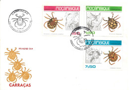 Mocambique – 1978 Bugs FDCs - Mozambique