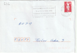 FLAMME  TEMPORAIRE  /  N°  2674     72  LE  MANS  R  .  P  . .   24  HEURES  DU  LIVRE - Mechanical Postmarks (Advertisement)