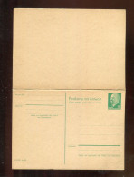 "DDR" 1966, Postkarte Mit Antwortkarte Mi. P 77 ** (R2057) - Postcards - Mint