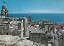 CARTOLINA  C16 VIESTE-GARGANO,FOGGIA,PUGLIA-RIONE MEDIOEVALE-STORIA,MEMORIA,CULTURA,BELLA ITALIA,VIAGGIATA 1969 - Foggia