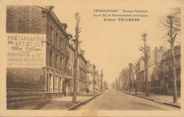 Charleville (08 Ardennes) Avenue Nationale Au N°31 La Photographie Artistique Publicité Photographe édit Albert Tellenne - Charleville