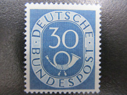 BRD Nr. 132, 1951, Posthorn, Postfrisch, BPP Geprüft - Unused Stamps
