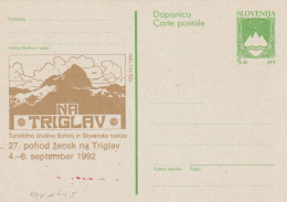 SLOVENIA TRIGLAV TRICORNO - 100 WOMEN ON TRIGLAV. 1992 POSTCARD NOT USED - Slowenien