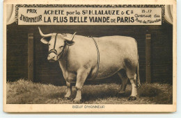 PARIS XIX - Etablissement H. Lalauze & Cie - La Plus Belle Viande De Paris - Boeuf D'Honneur - Exhibitions