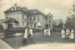 PARIS - Hôpital Ecole De La Société De Secours Aux Blessés Militaires - Place Des Peupliers - Gezondheid, Ziekenhuizen