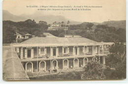 Guadeloupe - SAINT-CLAUDE - L'Hôpital Militaire (Corps Central) - Au Fond La Villa Du Gouverneur ... - Autres & Non Classés