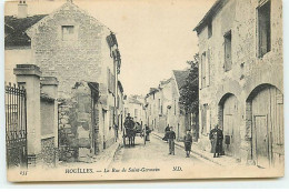 HOUILLES - La Rue De Saint-Germain - Houilles