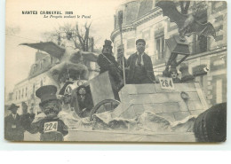 NANTES Carnaval 1925 - Le Progrès Coulant Le Passé - Nantes