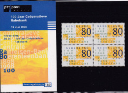 NEDERLAND, 1998, MNH Zegels In Mapje, RABO Bank Zegels , NVPH Nrs. 1764, Scannr. M189 - Ungebraucht