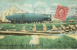 Etats-Unis - NORFOLK - Submarine Boat In Navy Yard - Norfolk