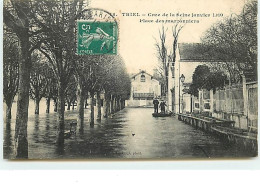 TRIEL - Crue De La Seine Janvier 1910 - Place Des Marronniers - Triel Sur Seine