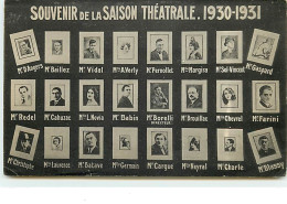 Souvenir De La Saison Théâtrale 1930-1931 - Theater