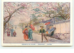 Cerisiers En Fleurs - YOKOHAMA - Yokohama