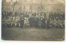 Carte-Photo - CLERMONT FERRAND - Revue Militaire 1918 - Monseigneur J. Bruneau Père Spirituel Pensionnat De SAINT ALYRE - Clermont Ferrand