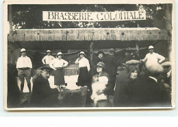 Carte-Photo - Brasserie Coloniale - Te Identificeren