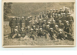 Carte Photo - Groupe De Militaires Suisses - Sonstige & Ohne Zuordnung