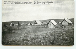 Un Camp Dans Le RUANDA - Belgisch-Kongo