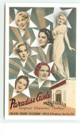 Paradise Cabaret Restaurant - Paradise Girls - Gorgeous !  Glamorous ! Thrilling ! - Kabarett