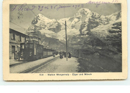 Station Wengernalp - Eiger Und Mönch - Other & Unclassified