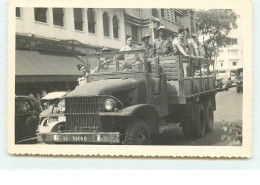 SAIGON - Militaires Dans Un Camion - Vietnam