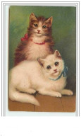 Carte Gaufrée - Chats - Cats