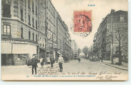 PARIS XX - Avenue Du Père Lachaise Et Perspective De L'Avenue Gambetta - CP N°192 - Arrondissement: 20