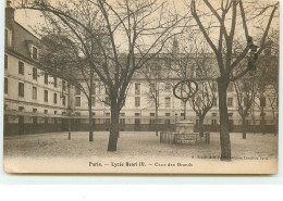 PARIS V - Lycée Henri IV - Cour Des Grands - Distrito: 05