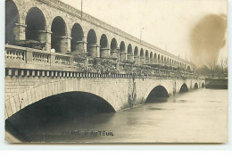 PARIS - Inondations - Viaduc D'Auteuil - Inondations De 1910