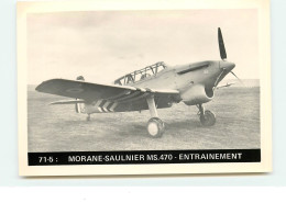 71-5 : Morane-Saulnier MS. 470 Entrainement - 1946-....: Moderne