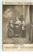 Cirque - Souvenir De La Famille D'Esquimaux - Madame Stella, Sa Fille Miss Corabella, Son Fils Prince Mignon - Circus