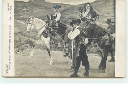 Salon De 1909 - A La Foire De Salamanque, Par Carlos Vazquez - Paintings
