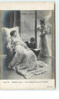 Salon De 1907 - La Convalescente, Par E. Defonte - Peintures & Tableaux