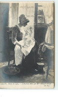 Salon De 1907 - L'Heureuse Mère, Par Mlle Vallayer-Moutet - Paintings