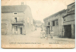SAVOYEUX - Place De La Papeterie Et Rue De L'Eglise - Other & Unclassified