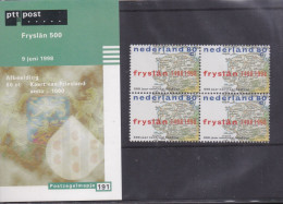 NEDERLAND, 1998, MNH Zegels In Mapje, 500 Jaar Fryslan Zegels , NVPH Nrs. 1767, Scannr. M191 - Nuevos