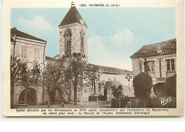 PUYMIROL - Eglise Détruite Par Les Protestants Au XVIè Siècle ... Le Portail De L'Eglise Monument Historique - Other & Unclassified