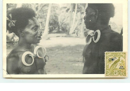 Papouasie-Nouvelle Guinée - Indigènes De L'île D'Aroue Du Groupe De Siassie - Papua Nuova Guinea